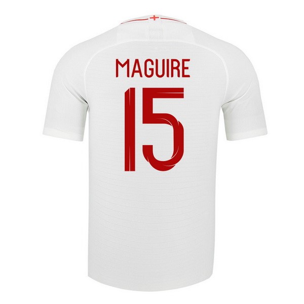 Camiseta Inglaterra 1ª Maguire 2018 Blanco